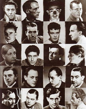 The surrealist chessboard,1934, fotomontaje